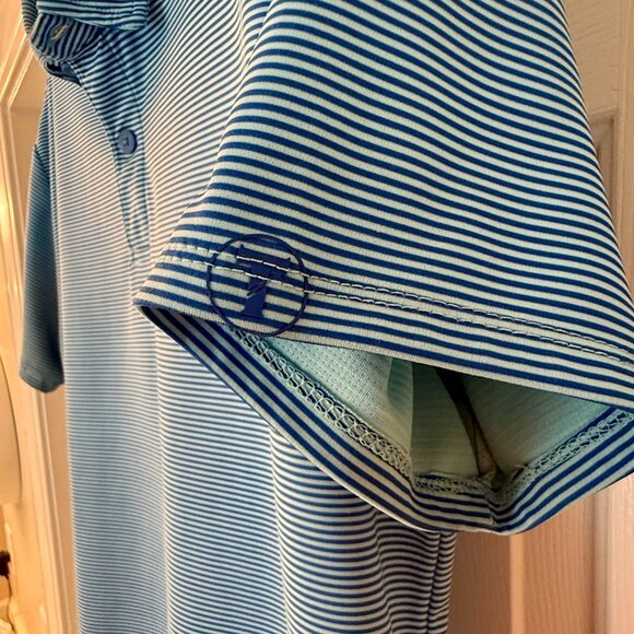 Twillory Mens Striped Polo - Small - Picture 3 of 4